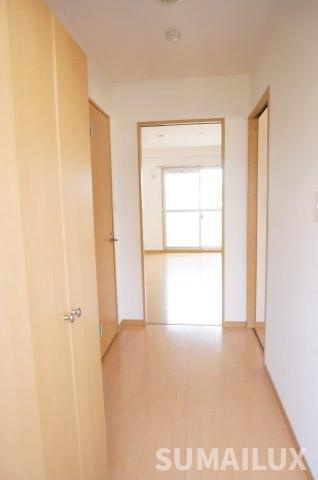 長嶺グリーンマンションの玄関