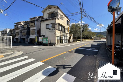 【前面道路含む現地写真】 | 伏見区石田大山町　中古テラスハウス