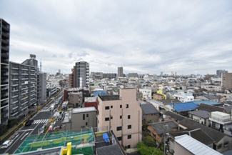【展望】 | 物件のお問い合わせは、 ０１２０－７００－９６８までお気軽にどうぞ！
バルコニーからの眺望　視線を遮るものがありません
