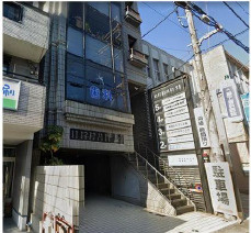大津市京町３丁目の事務所の周辺