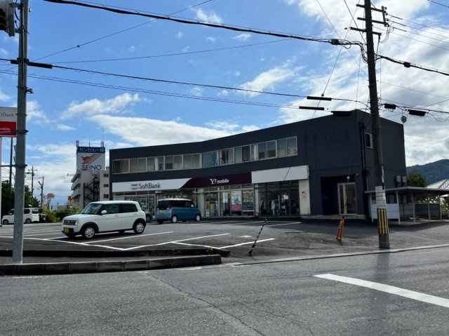 湖南市針の店舗事務所の外観