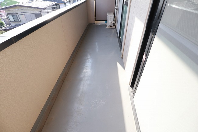 パークサイドほそやのバルコニー