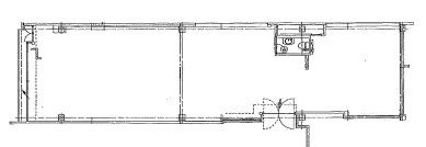 大津市馬場１丁目の店舗一部の間取り