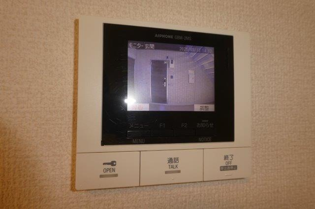 パーク倉敷のセキュリティ|オートロック連動ＴＶインターホン