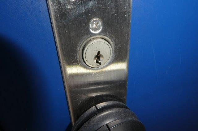 コーポ吉備路Ｂのセキュリティ|玄関キー