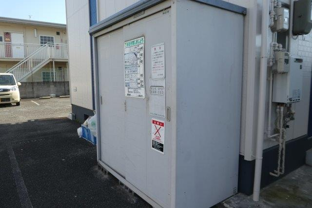 コーポ吉備路Ｂのその他共用部分|敷地内ゴミステーション