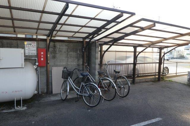 コーポ吉備路Ｂのその他共用部分|駐輪場
