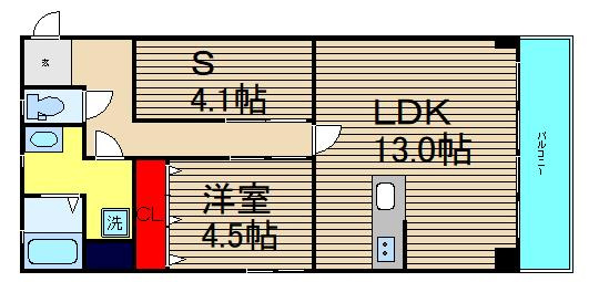 ファミール松竹の間取り