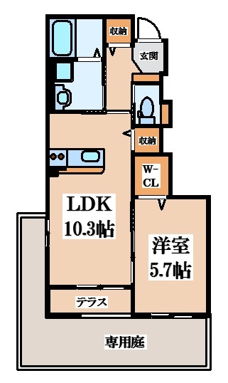 【間取り】 | サンハイツ高井田