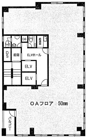 人形町共同ビルの間取り
