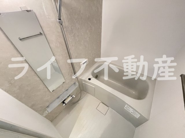 シュクル今里の浴室|お風呂で日々の疲れを落としましょう