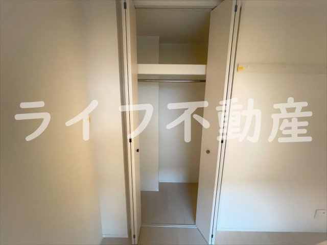 シュクル今里の収納|たっぷりとした収納スペースです