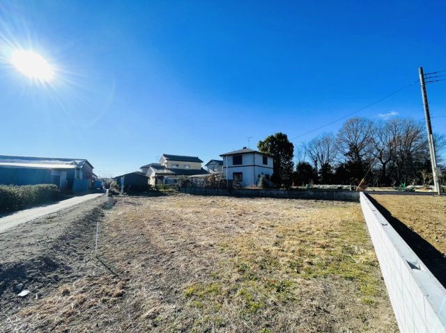 川越市山田　売地の外観