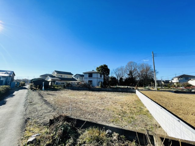 敷地面積94.8坪　売地　川越市山田　の外観|日当たり良好です♪