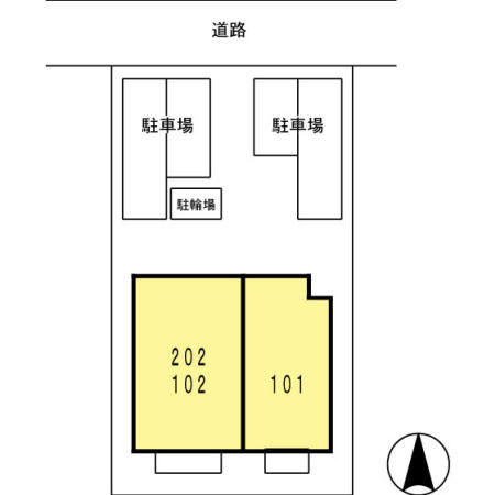 グレイス池田　　刈谷市の賃貸ならクラスホーム刈谷店の区画図