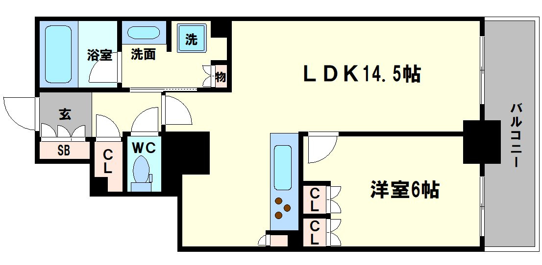 大阪福島タワーの間取り