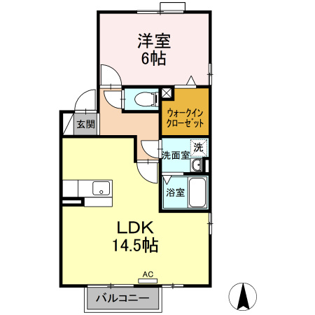 【間取り】 | ロイヤルタウン B棟 | ロイヤルタウン