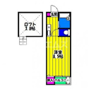 【間取り】 | フローレンス博多駅南の間取り