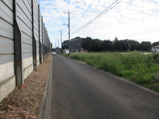 【前面道路含む現地写真】 | 川越市下松原　建築条件なし売地　「新河岸駅」2.9ｋｍ　　【福原小学区】