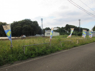 【外観】 | 川越市下松原　建築条件なし売地　「新河岸駅」2.9ｋｍ　　【福原小学区】