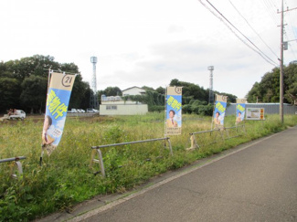 【外観】 | 川越市下松原　建築条件なし売地　「新河岸駅」2.9ｋｍ　　【福原小学区】