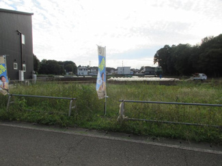 【外観】 | 川越市下松原　建築条件なし売地　「新河岸駅」2.9ｋｍ　　【福原小学区】