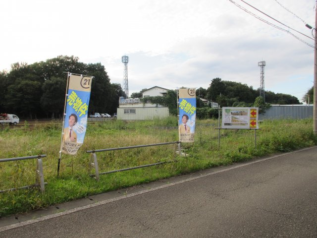 川越市下松原　建築条件なし売地　「新河岸駅」2.9ｋｍ　　【福原小学区】の外観
