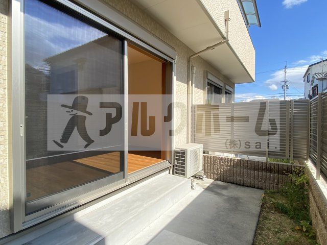 Le reposのバルコニー