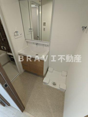 アーバス天満橋 BRAVI不動産の洗面所