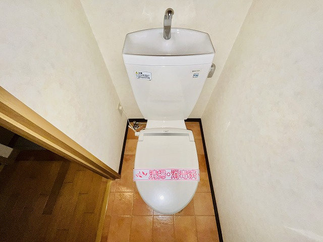 フローラル幸風のトイレ|トイレもきれいです
※反転の場合あり
