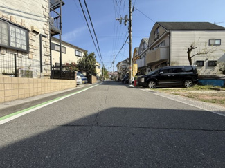 【前面道路含む現地写真】 | 宇治市木幡南山　売土地　建築条件無し
