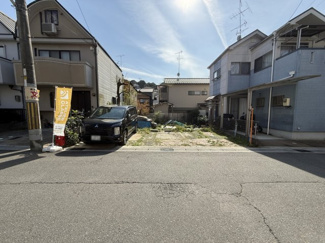 【前面道路含む現地写真】 | 宇治市木幡南山　売土地　建築条件無し