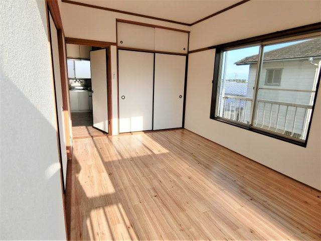 富士ハイツの洋室