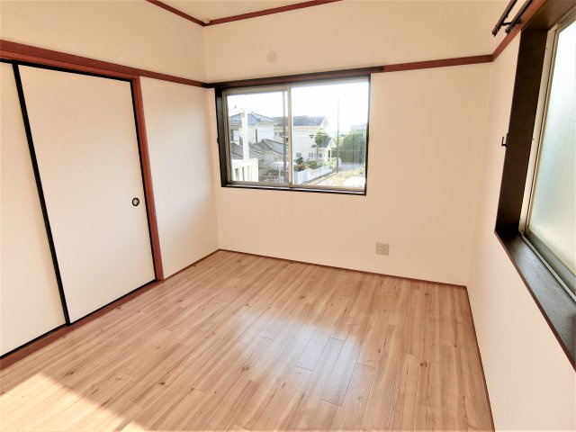 富士ハイツの洋室