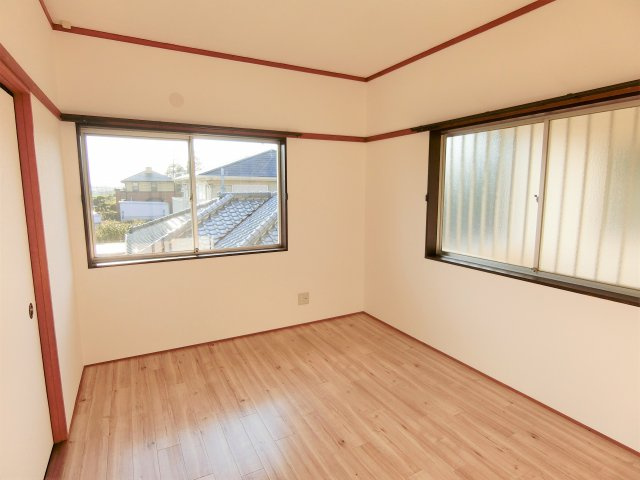 富士ハイツの洋室