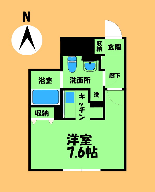 LUORE平安の間取り