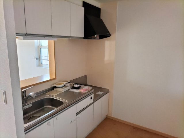 ベルソーレⅡ（家賃半額補助対象）のキッチン|お料理しやすいキッチンです