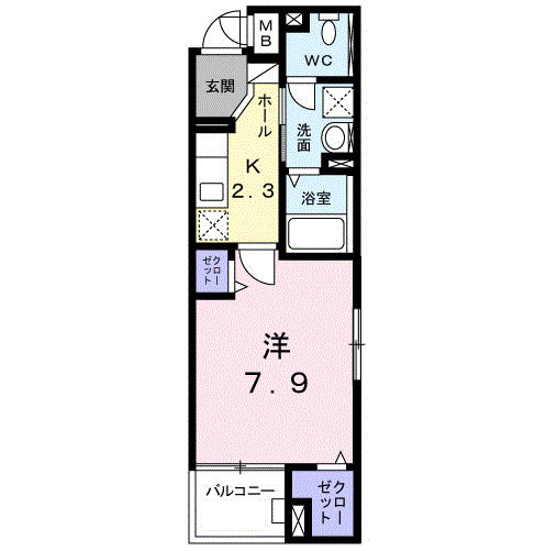 サン　グリーンの間取り