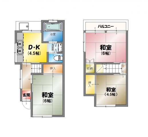 【間取り】 | 山田平尾町