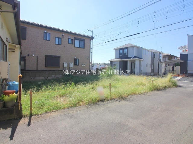 川越市藤間　売地の外観