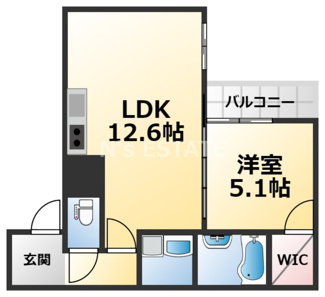 【間取り】 | フジパレス須磨鷹取Ⅰ番館