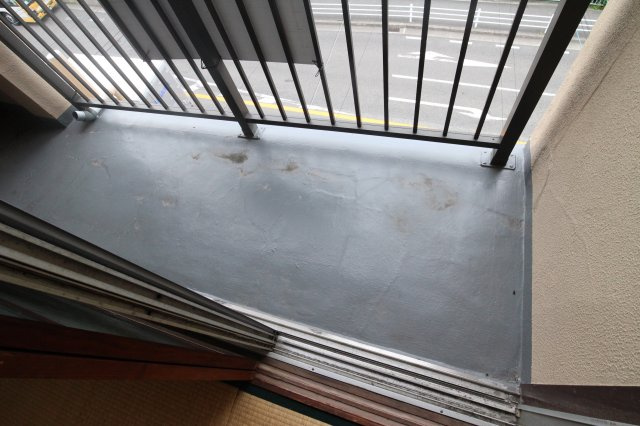 大塚マンションのバルコニー