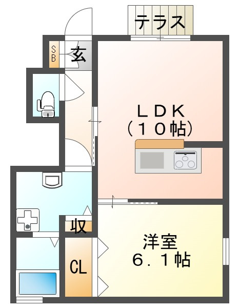 SumikaAの間取り|Sumika