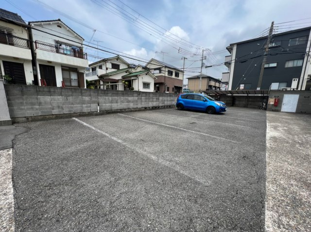 福田マンションの駐車場