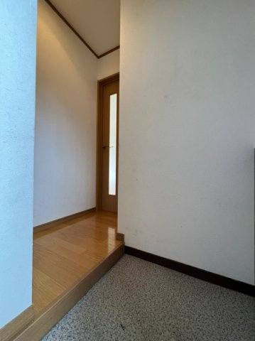 福田マンションの玄関