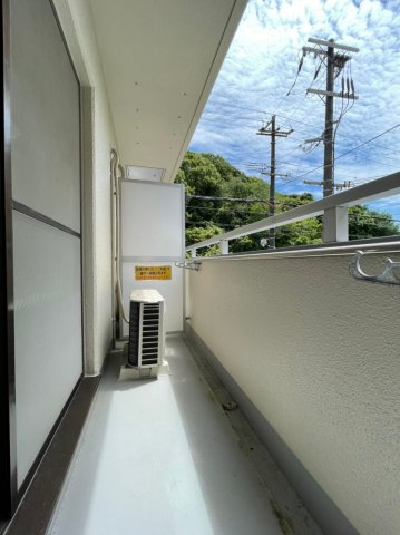 パルメゾン西脇のバルコニー