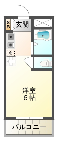 パルメゾン西脇の間取り