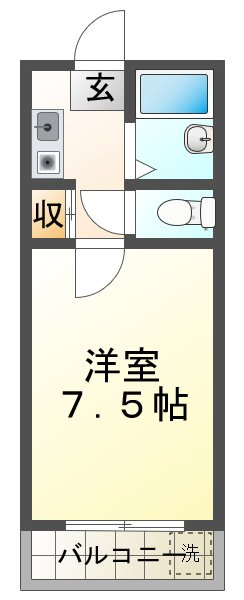 サンテラス池内の間取り