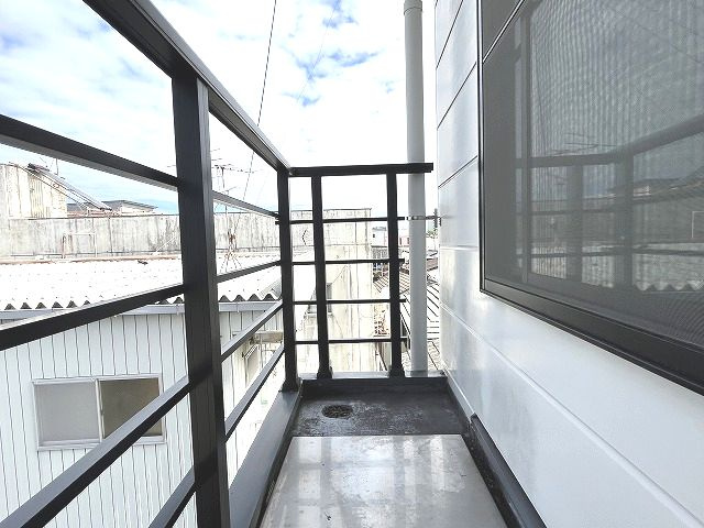 エトワール愛宕IIのバルコニー|広々としたバルコニーです