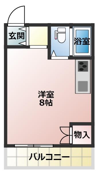 エトワール愛宕IIの間取り|間取り図